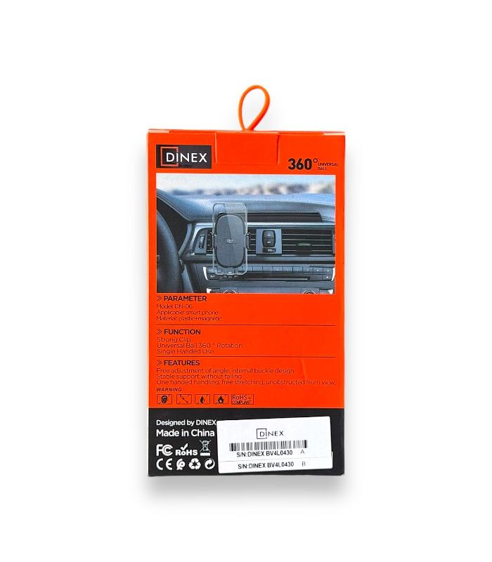 Dinex Support Telephone Pour Voiture DN-06 ramzystore prix maroc car holder smartphone
